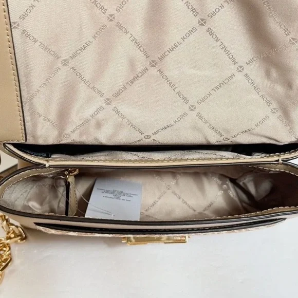 MK Michael Kors Cece Medium Lady
Shoulder Bag Crossbody 
Handbag Satchel Camel - Picture 5 of 17